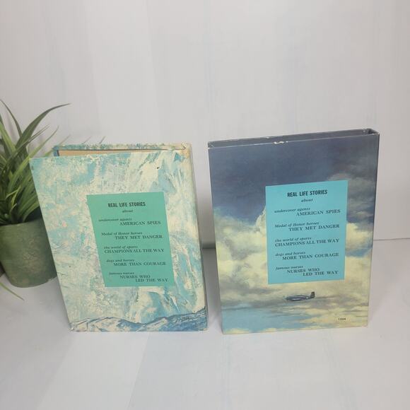 2 Vintage Whitman Books Real Life Stories They Flew To Fame/Challenge of Ice - Picture 3 of 4